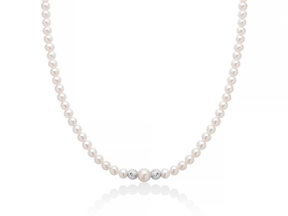 Collana Miluna Donna PERLE 375 in Oro Perla PCL6456BX - PCL6456BX